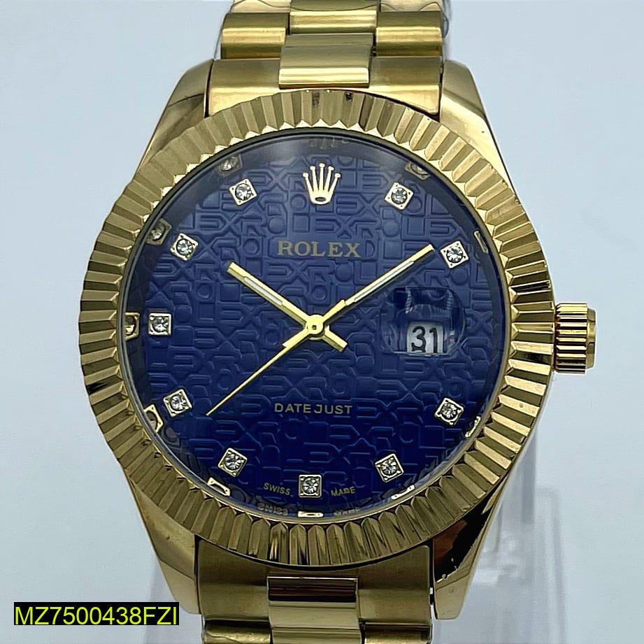 Men,s Golden Analogue Watch