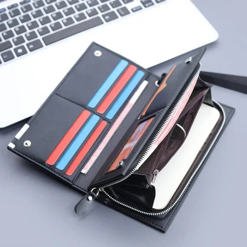 Long Soft Fashion Wallet - Ashiyna Shopping Mall